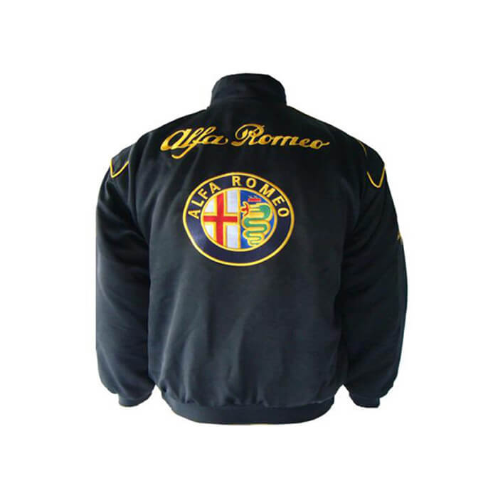 Alfa Romeo Black Racing Jacket – Jackets and Shirts