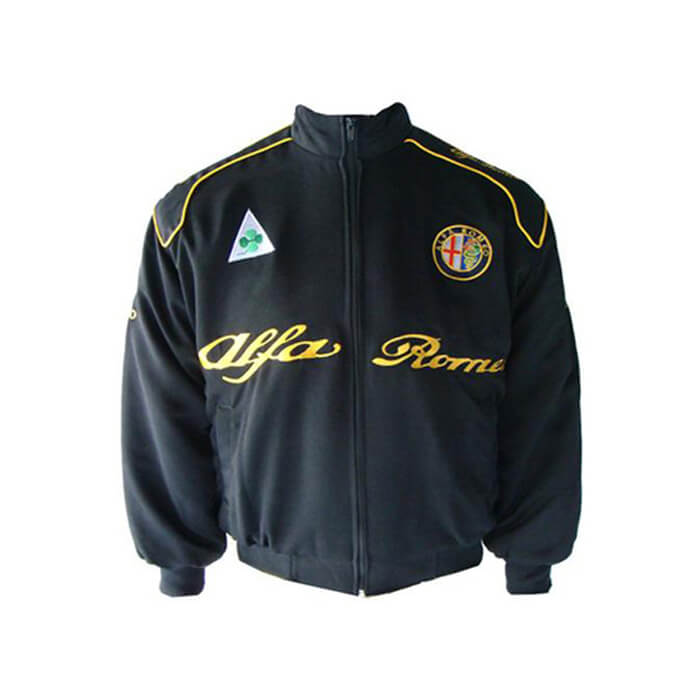 Alfa Romeo Black Racing Jacket – Jackets and Shirts