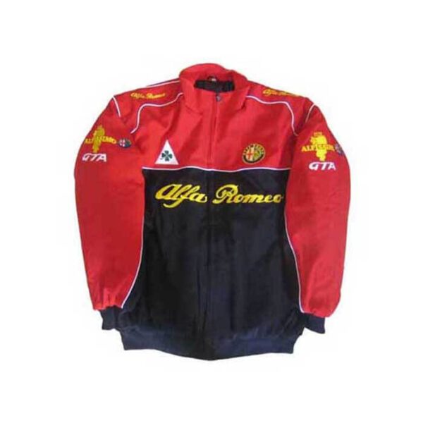 Alfa Romeo Racing Jacket Red and Black