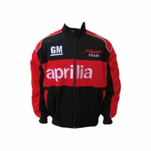 Aprilia Racing Team Red and Black Jacket