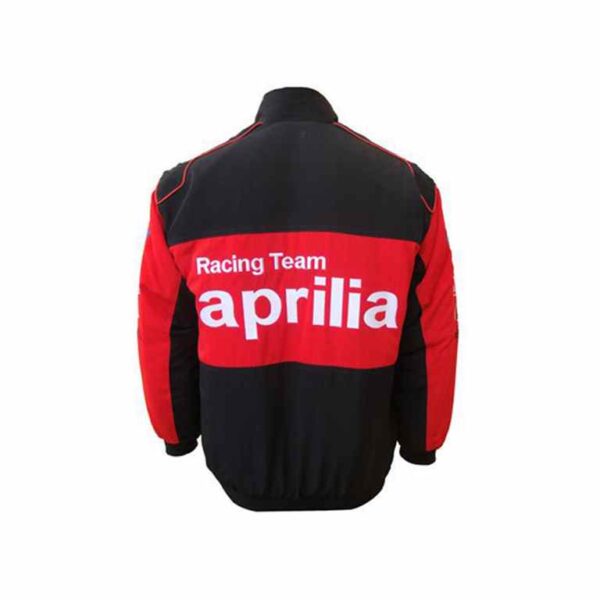 Aprilia TNT MS Black and Red Racing Jacket