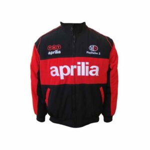 Aprilia TNT MS Black and Red Racing Jacket