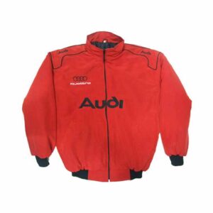 Audi Quattro Racing Jacket Red