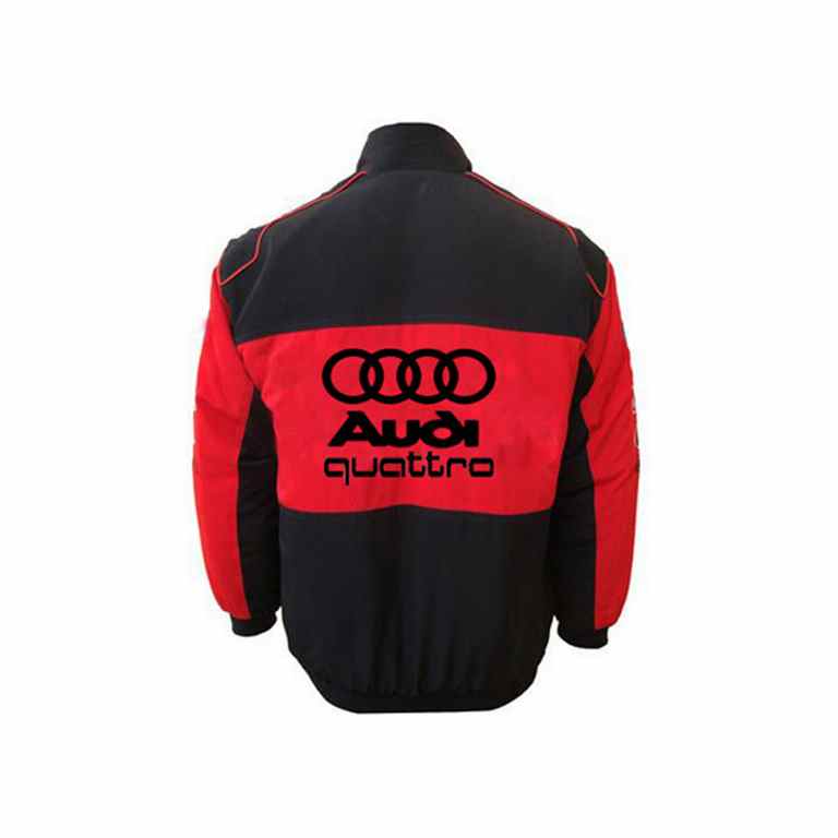 Audi Racing Jacket Black and Red