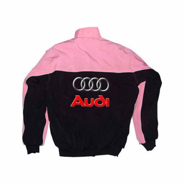 Audi Racing Jacket Pink and Black