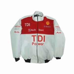 Audi TDI Power White Racing Jacket