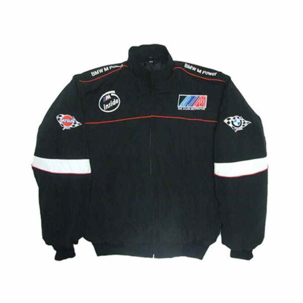 BMW M Sport Racing Jacket Black and White