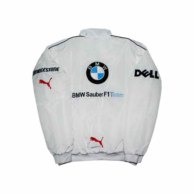 BMW Petronas Dell White and Blue Jacket