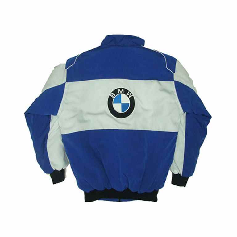 BMW Racing Jacket Royal Blue and White