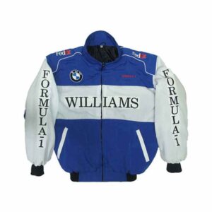 BMW Racing Jacket Royal Blue and White