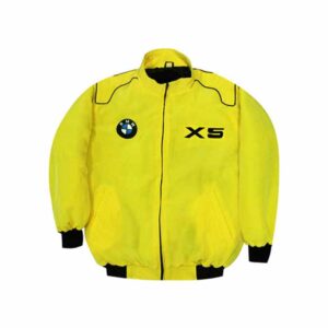 BMW X5 Racing Jacket Yellow