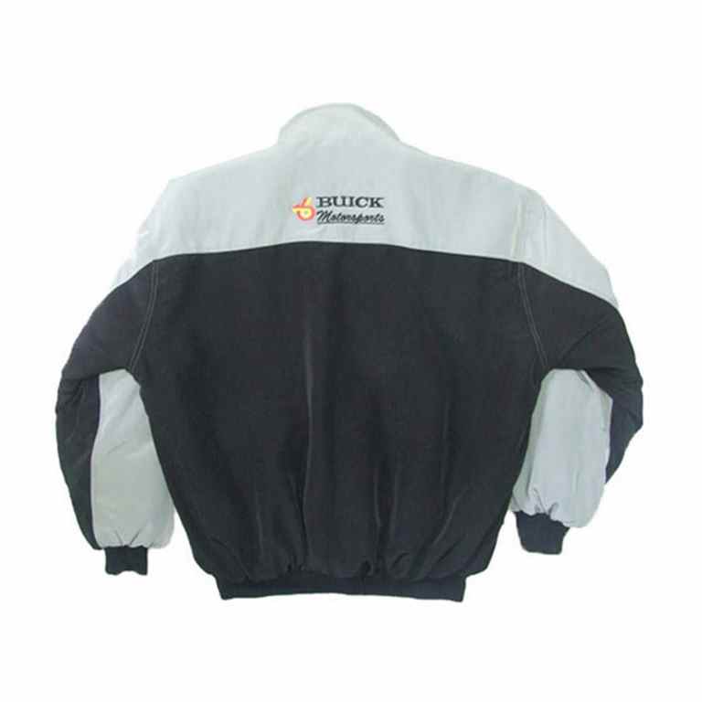 Buick Racing Jacket Light Gray and Black