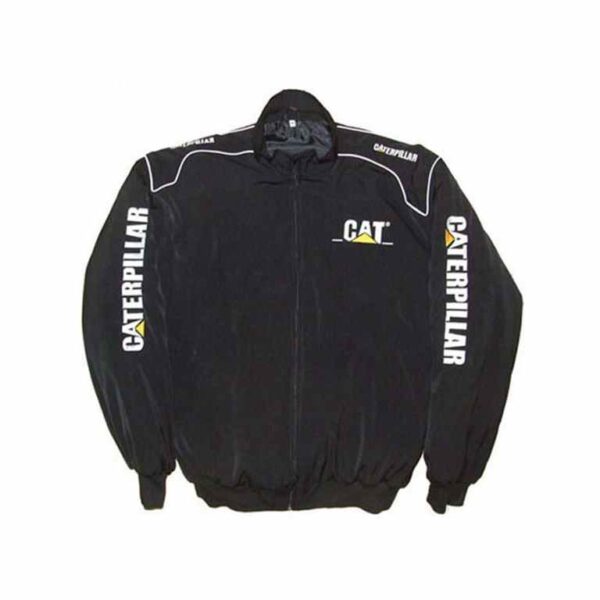 CAT Caterpillar Black Racing Jacket