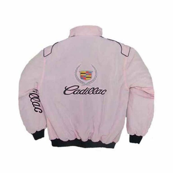 Cadillac Racing Jacket Light Pink