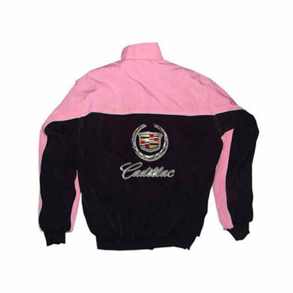 Cadillac Racing Jacket Pink and Black