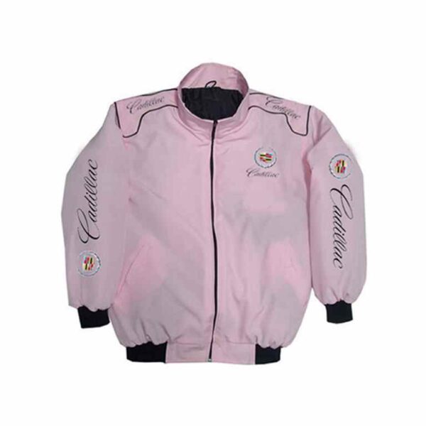 Cadillac Racing Jacket Pink