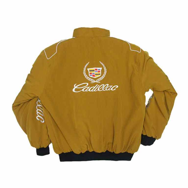 Cadillac Racing Jacket Tan