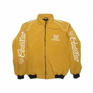 Cadillac Racing Jacket Tan