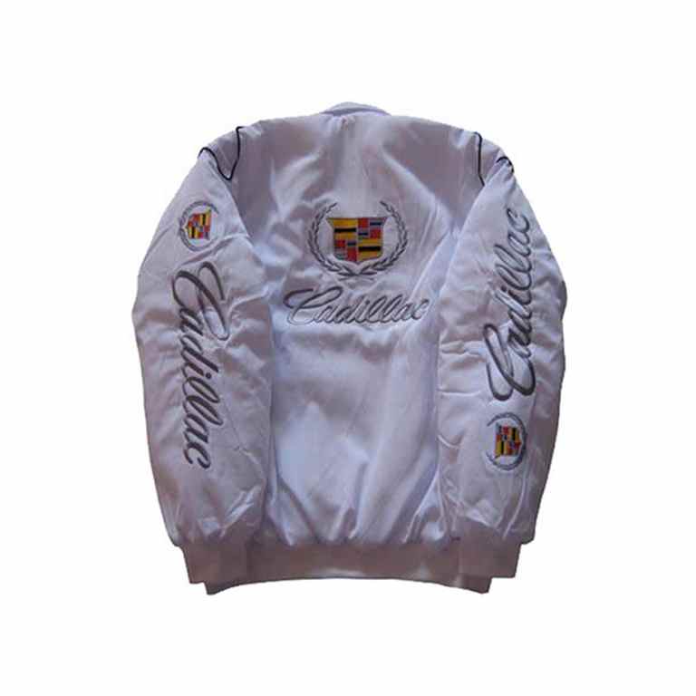 Cadillac Racing Jacket White