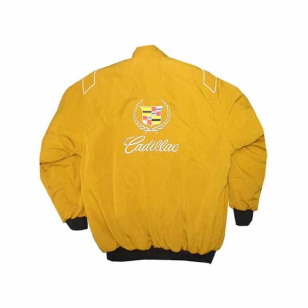 Cadillac Yellow Gold Racing Jacket