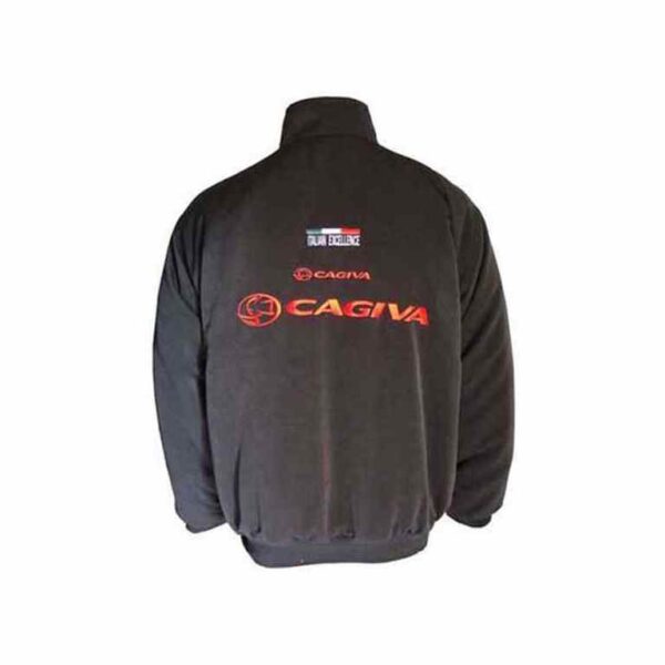 Cagiva Motorcycle Jacket Black