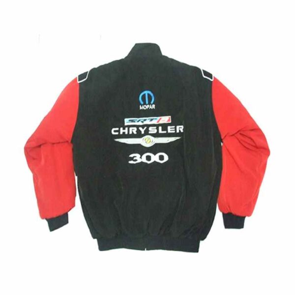 Chrysler 300 Mopar SRT8 Black & Red Racing Jacket