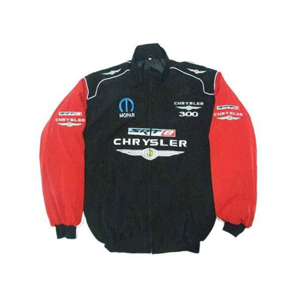 Chrysler 300 Mopar SRT8 Black & Red Racing Jacket