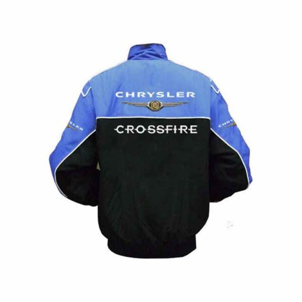 Chrysler Crossfire Racing Jacket Black and Blue