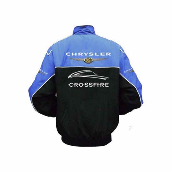 Chrysler Crossfire Racing Jacket Black and Blue