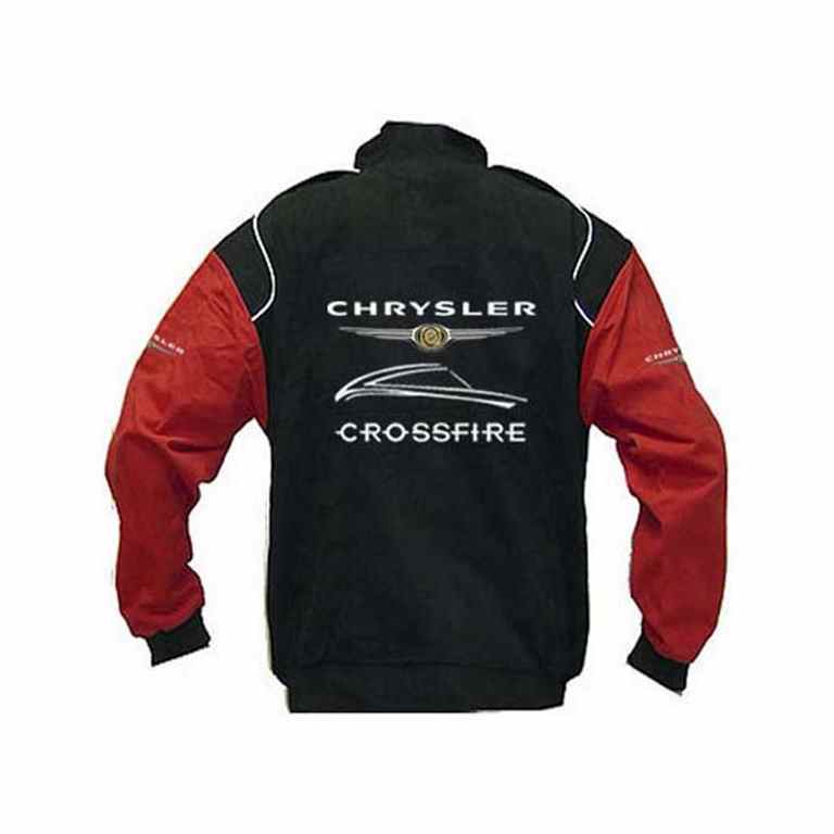 Chrysler Crossfire Racing Jacket Black and Red