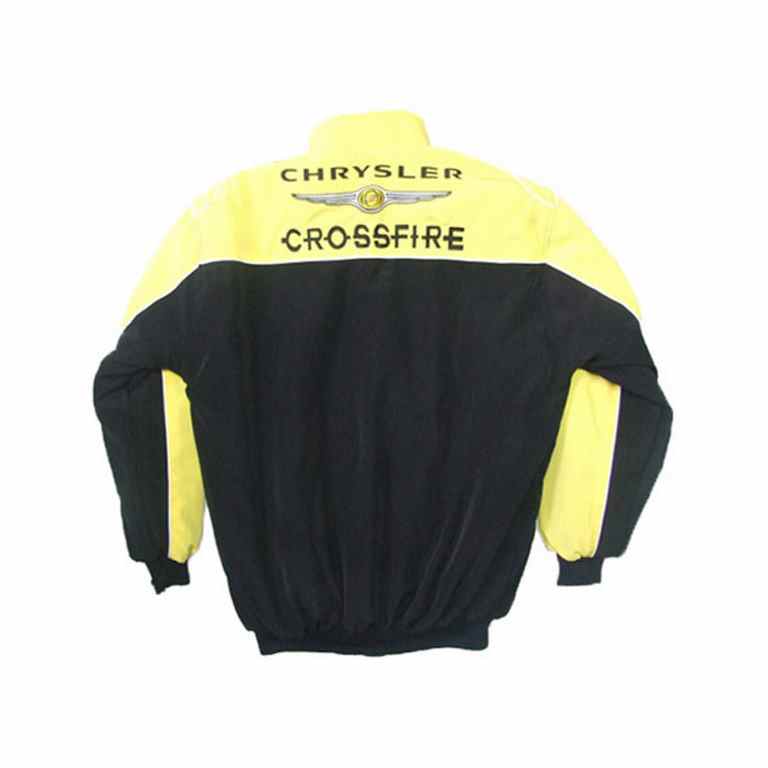 Chrysler Crossfire Racing Jacket Yellow and Black