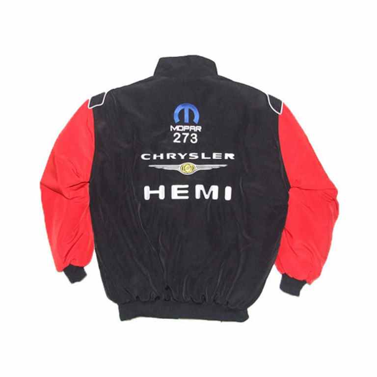 Chrysler Hemi Mopar 273 Racing Jacket Black and Red