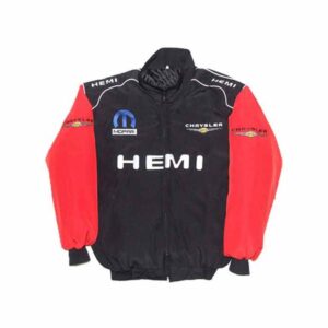 Chrysler Hemi Mopar 273 Racing Jacket Black and Red