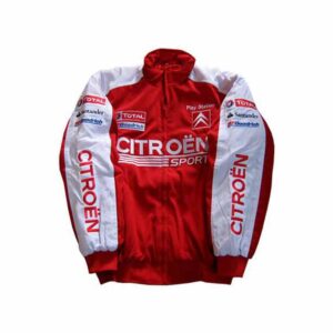 Citroen C4 Racing Jacket White & Red