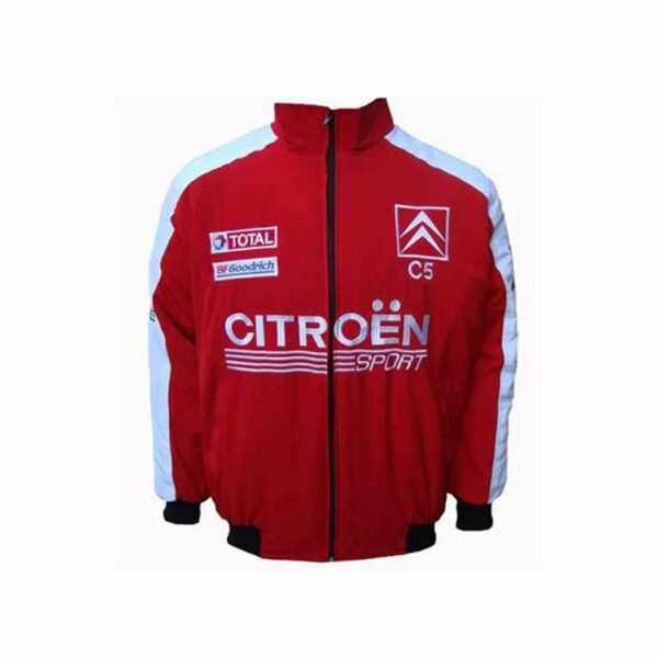 Citroen C5 Red & White Racing Jacket