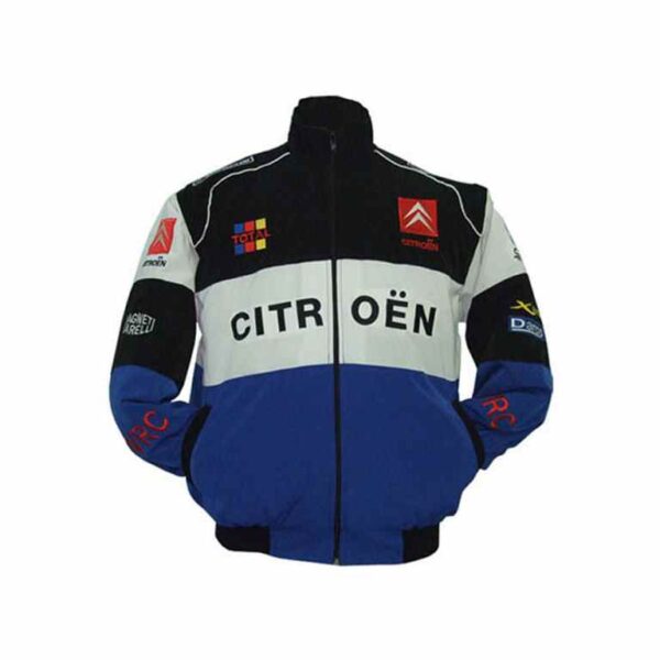 Citroen WRC Racing Jacket Blue & Balck & White