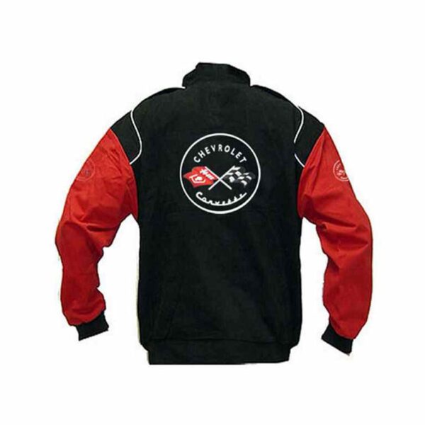 Corvette C1 Racing Jacket Black and Red