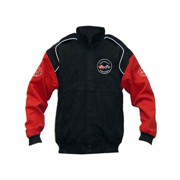 Corvette C1 Racing Jacket Black and Red