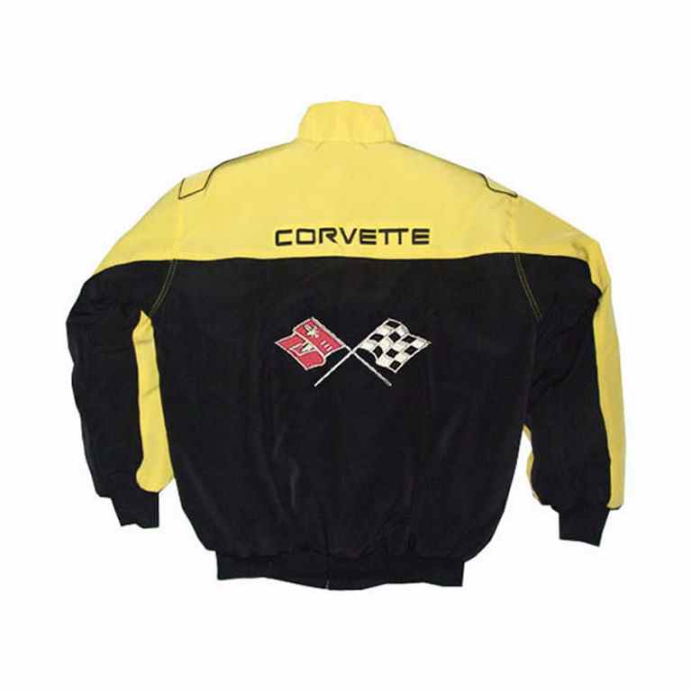 Corvette C3 Yellow & Black Racing Jacket