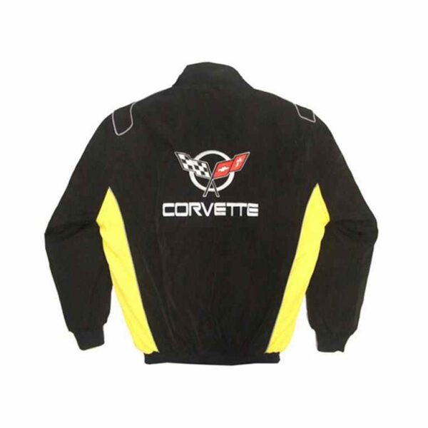 Corvette C5 Black with Yellow Racing Jacket