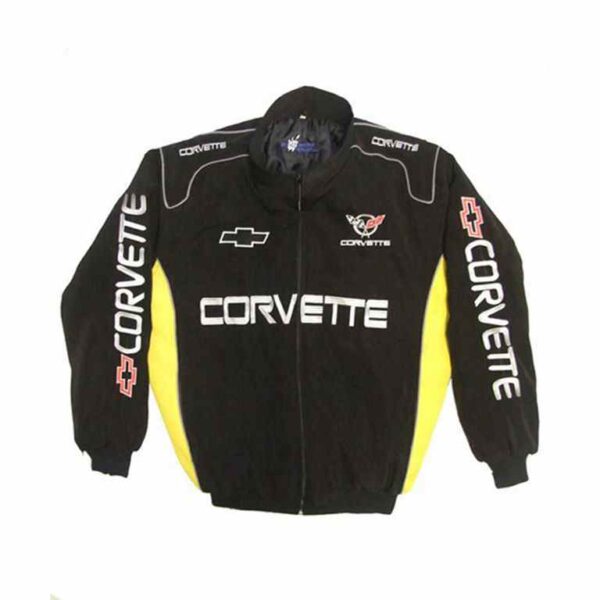 Corvette C5 Black with Yellow Racing Jacket