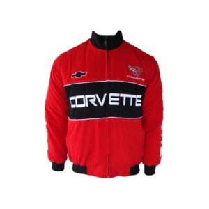 Corvette C5 Red & Black Racing Jacket