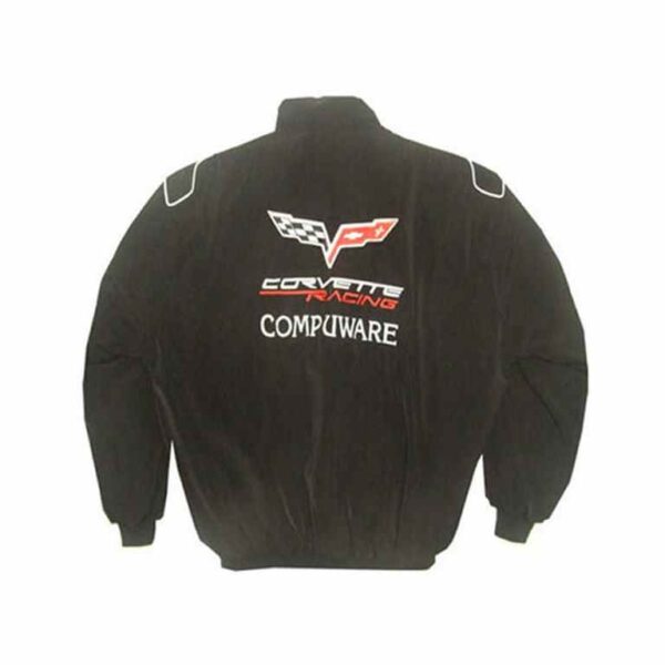 Corvette C6 Compuware Black Racing Jacket