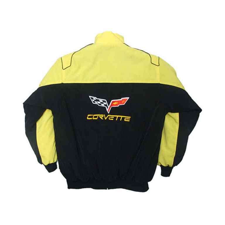 Corvette C6 Racing Jacket Yellow and Black