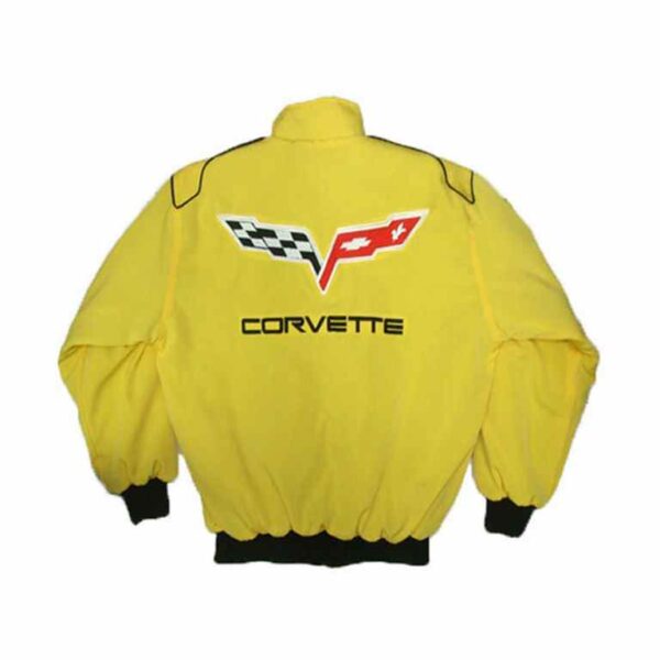 Corvette C6 Yellow Racing Jacket