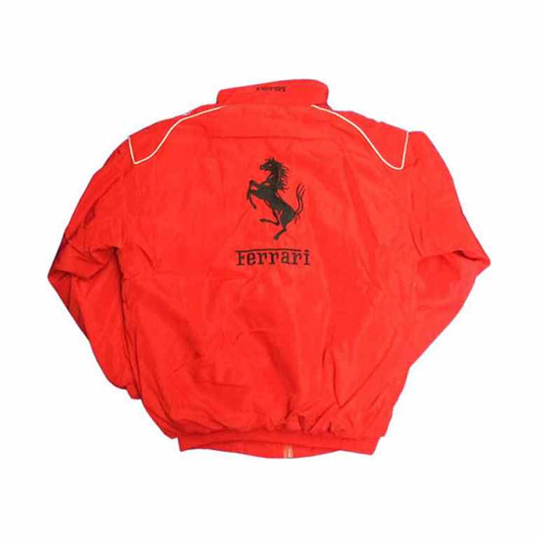 Ferrari Racing Jacket Red and White – Jackets and Shirts