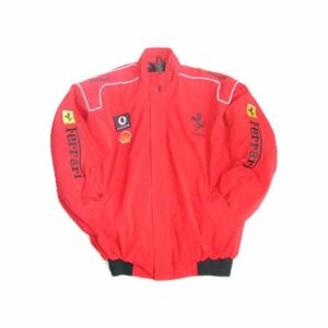 Ferrari all Red New Racing Jacket