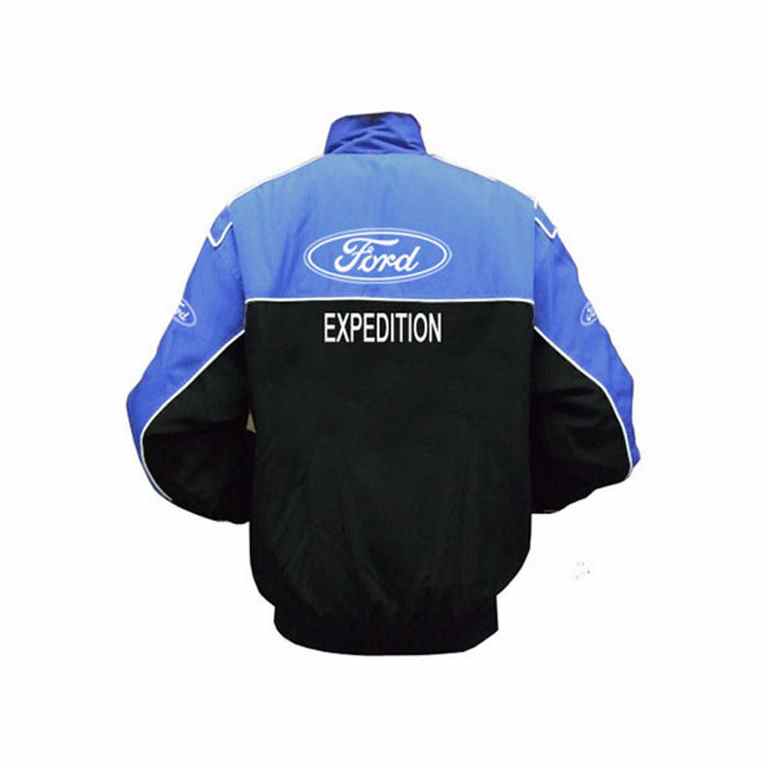 Ford Expedition Blue & Black Racing Jacket