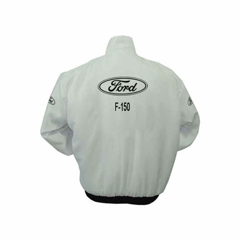 Ford F-150 White Racing Jacket back