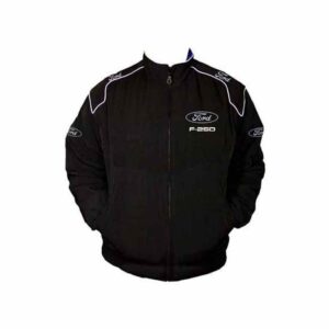 Ford F-250 Black Racing Jacket